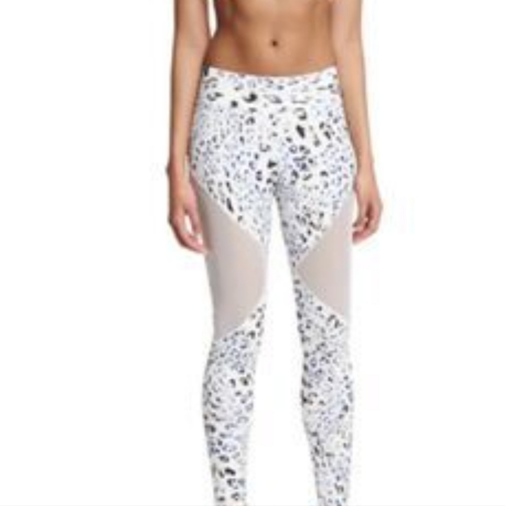 Varley Bicknell Legging Blue  Leopard Womens